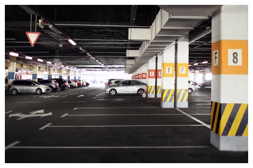 Indoor Parking Lot